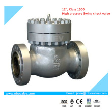 API Wcb Valve de contrôle à bascule avec inspection BV (12 &quot;-1500LB)